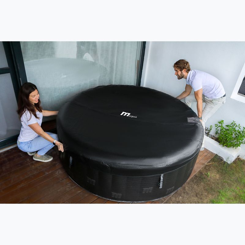 Vířivka pro 6 osob MSpa Comfort Starry grey/anthracite 23