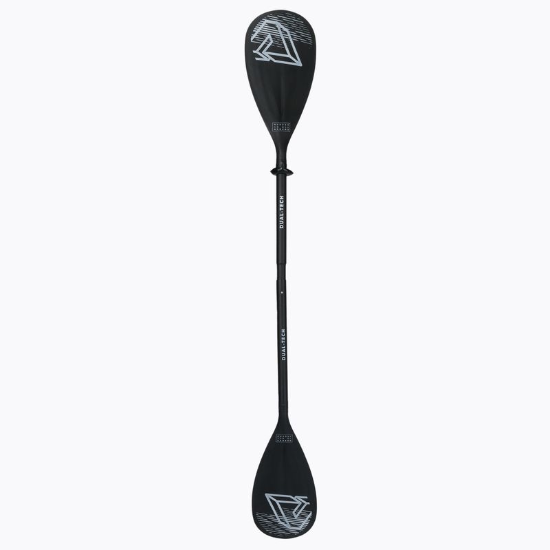 Pádlo Aqua Marina DUAL-TECH 2 v 1 nastavitelné hliníkové iSUP a kajakové pádlo (3-4 sekce) černé B0303011