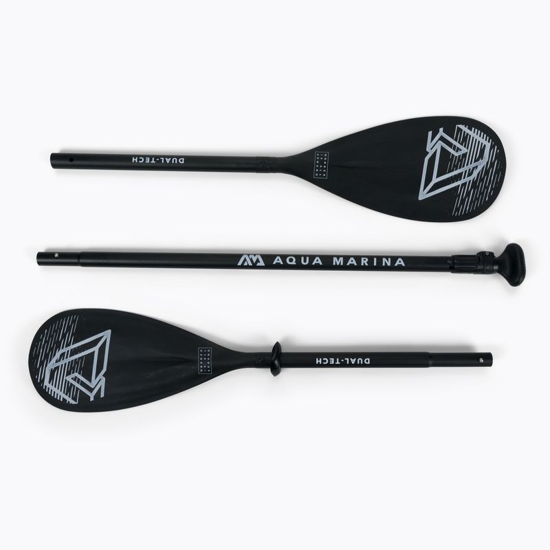 Pádlo Aqua Marina DUAL-TECH 2 v 1 nastavitelné hliníkové iSUP a kajakové pádlo (3-4 sekce) černé B0303011 6