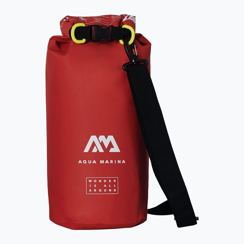 Voděodolný vak Aqua Marina Dry Bag 10l červený B0303035