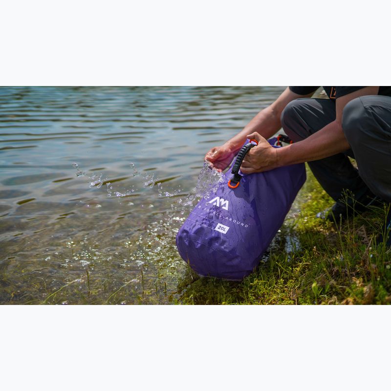 Vodotěsný vak Aqua Marina Dry Bag 20 l purple 2
