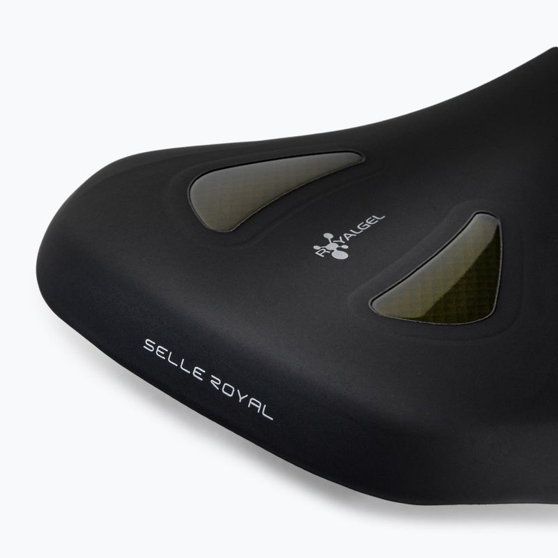 Pánské gelové sedlo na kolo Selle Royal Lookin Basic Moderate 60st. černé A237HR0A08014 5