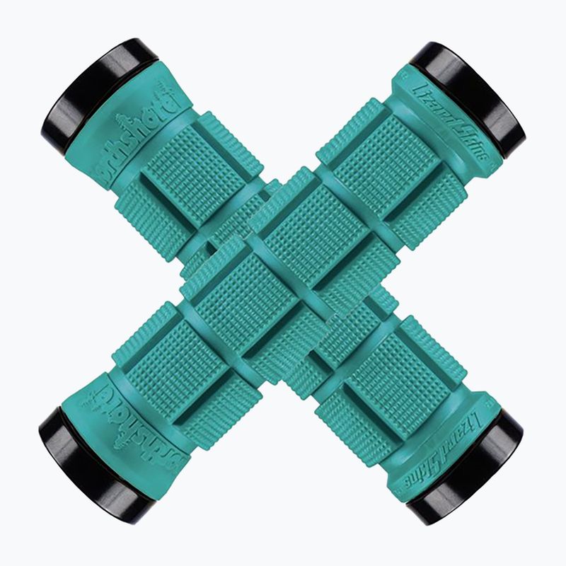 Gripy na řídítka Lizard Skins Dual-Clamp Northshor teal 
