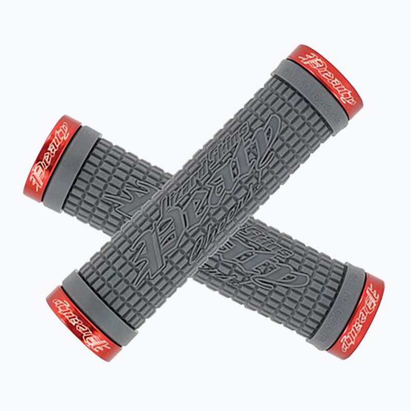Gripy na řídítka Lizard Skins Dual-Clamp Peaty graphite