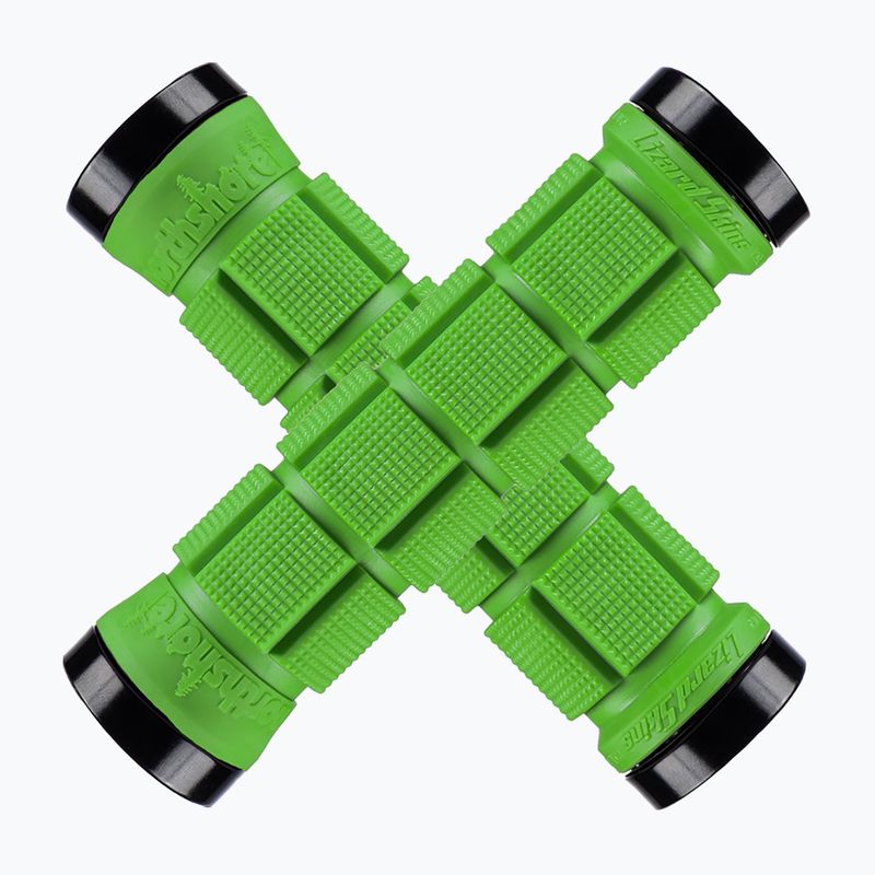 Gripy na řídítka Lizard Skins Dual-Clamp Northshore lime green