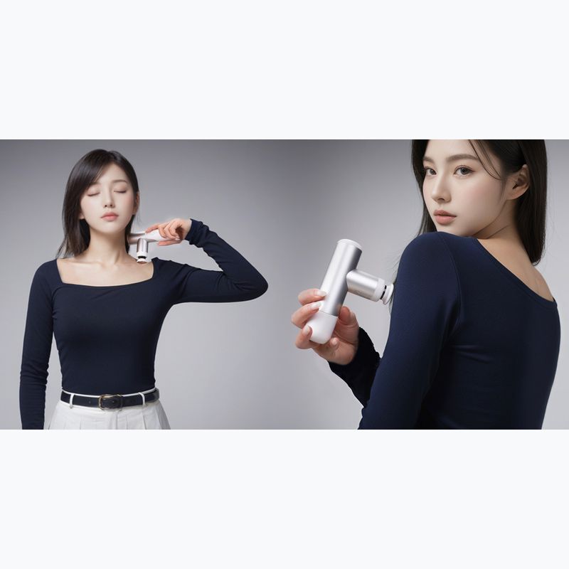 Vibrační masážér KiCA Mini 3 white 10