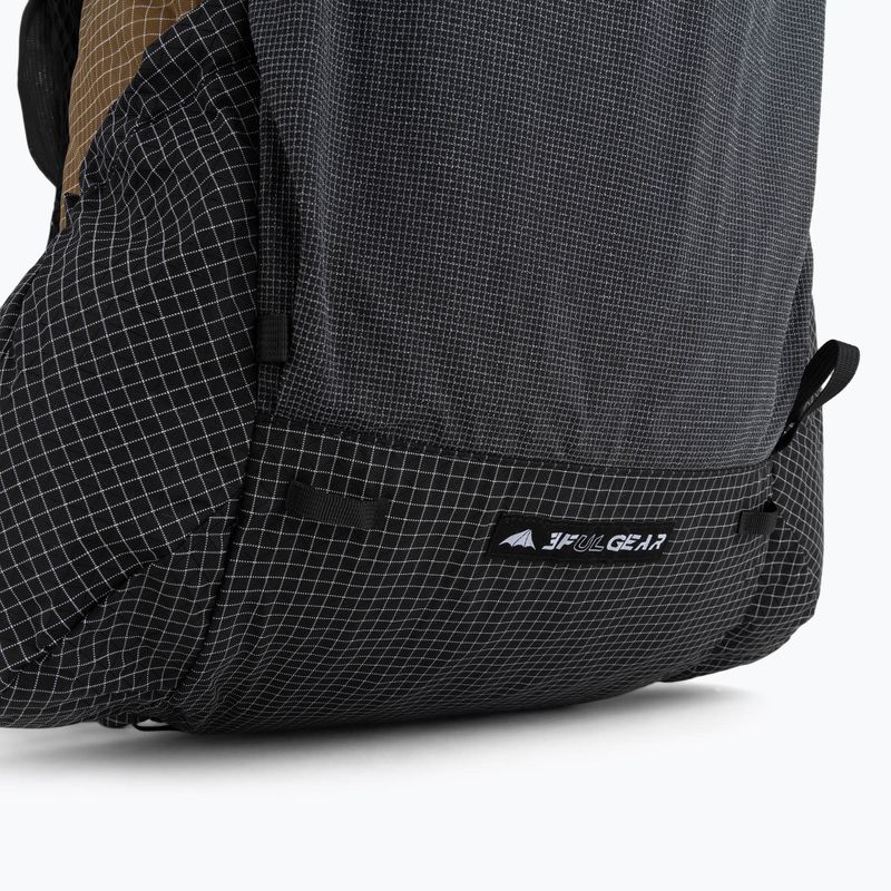 Turistický batoh 3F UL Yue 45 Khaki 4