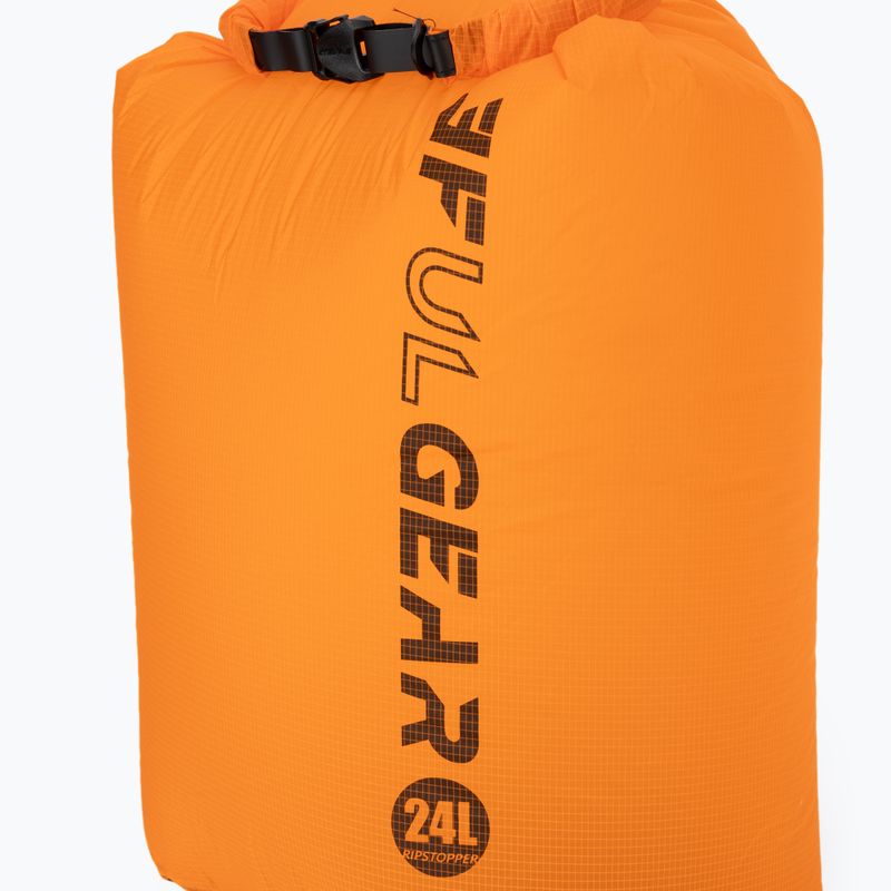 Voděodolný vak 3F UL Square-Bottom Dry Bag 24l Orange 3