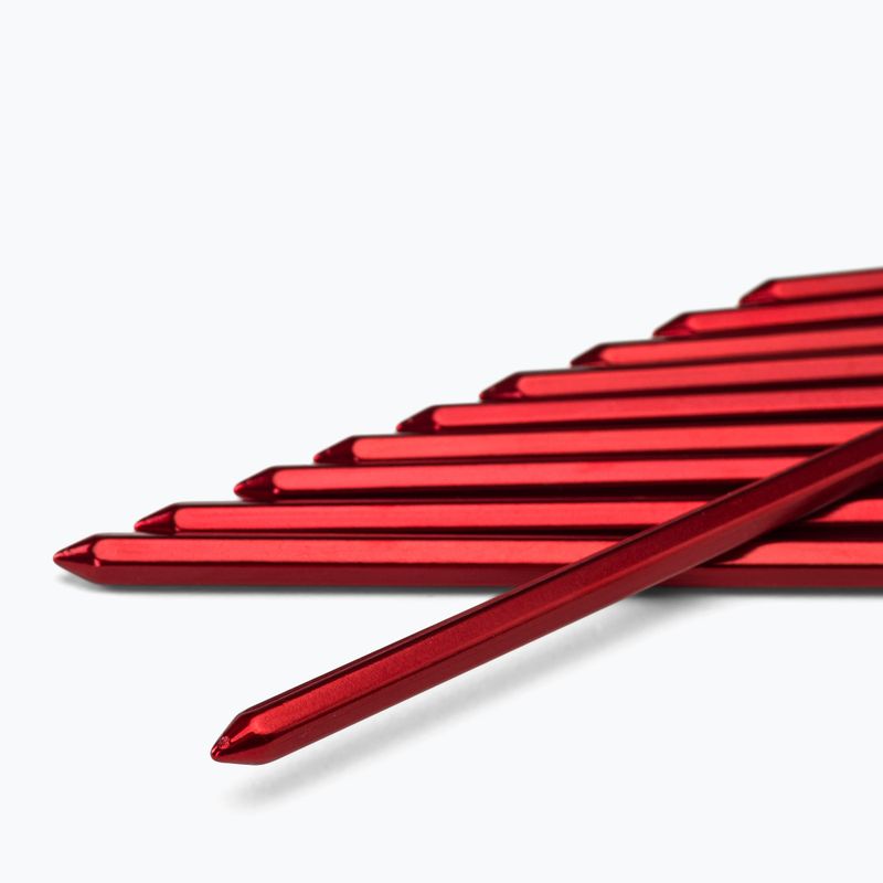 Kolíky do stanu 3F UL Hex Alu Red 3