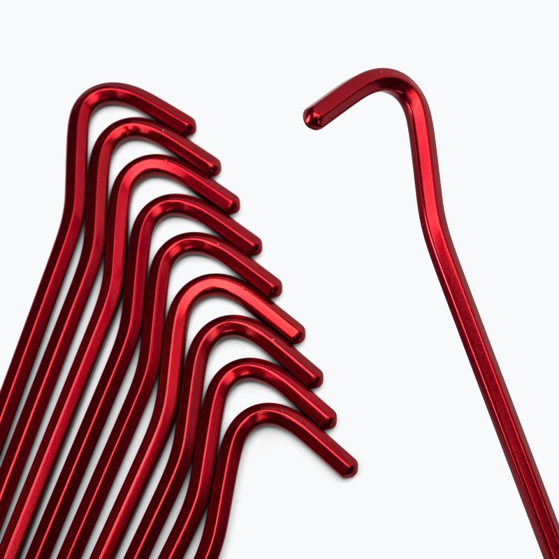 Kolíky do stanu 3F UL Hex Alu Red 4