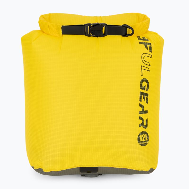 Voděodolný vak 3F UL Square-Bottom Dry Bag 12l Yellow