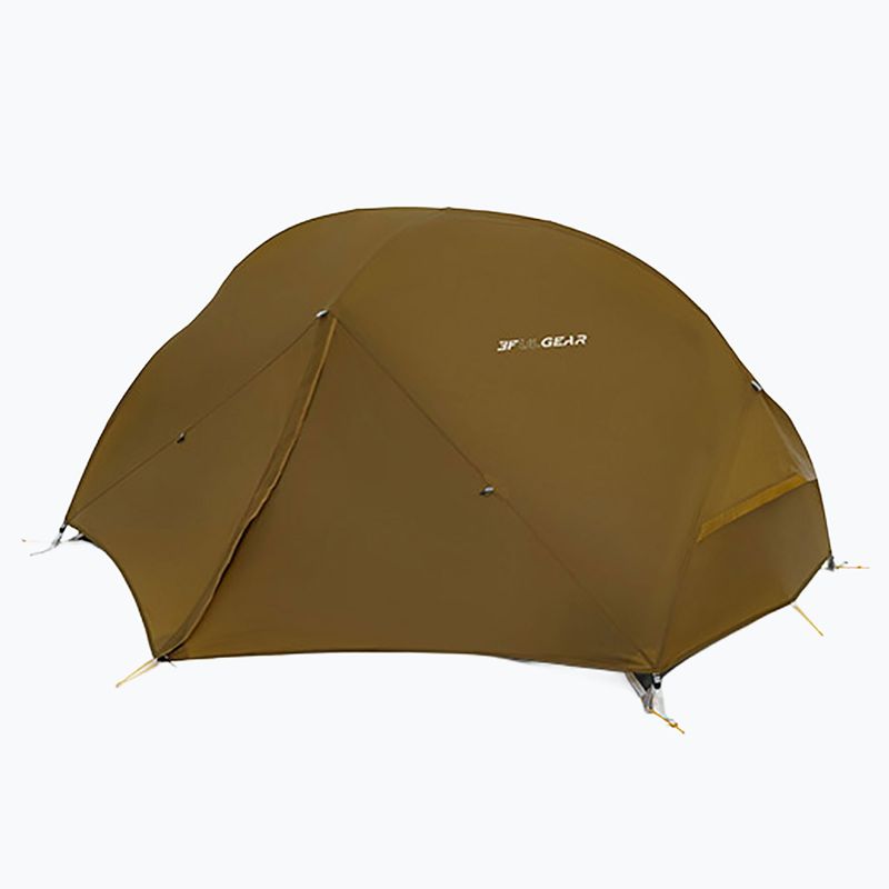 Kempingový stan pro 2 osoby 3F UL GEAR Piaoyun 2P 210T Khaki