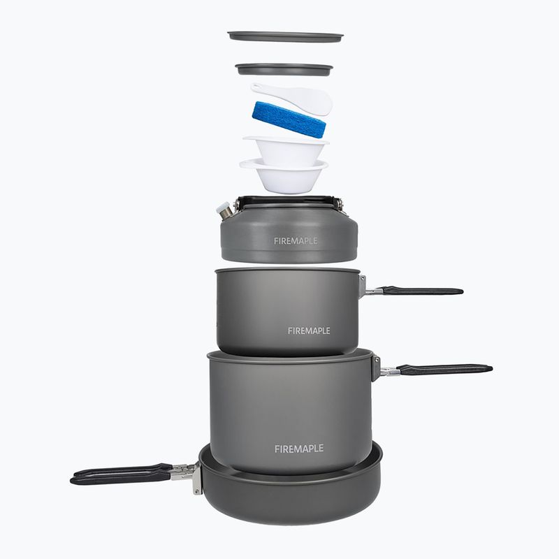 Sada kempingového nádobí Fire-Maple Feast 4 black 2