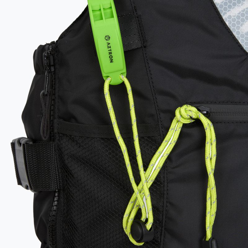 Pánská bezpečnostní vesta Aztron N-SV 3.0 Nylon puzzle grey/mint 3