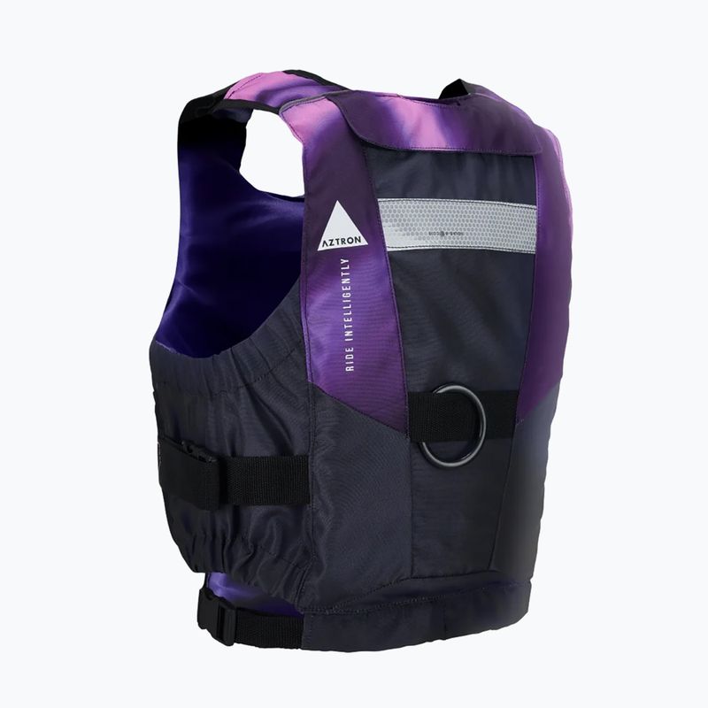 Dámská bezpečnostní vesta Aztron N-SV 3.0 Nylon black/radiant purple 2