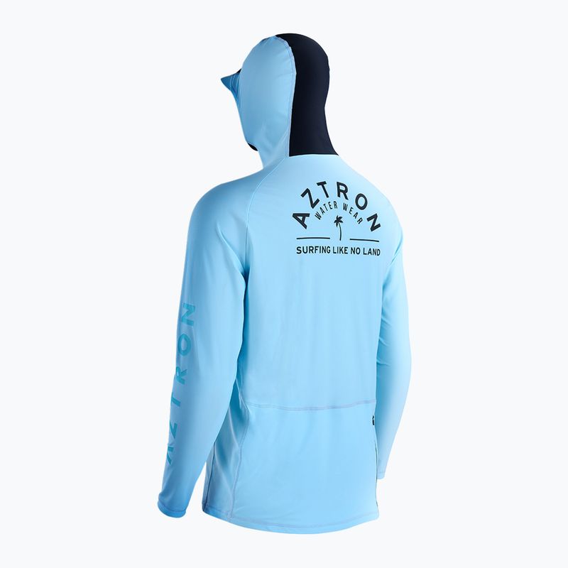 Pánské plavecké tričko  Longsleeve Aztron Surfing Hooded Rashguard  2