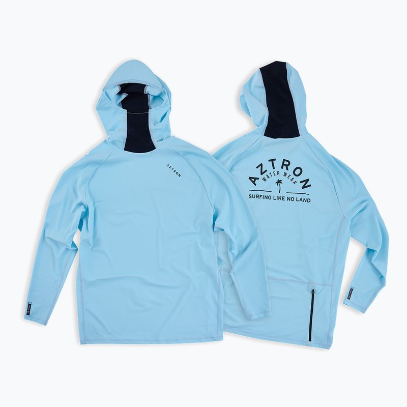 Pánské plavecké tričko  Longsleeve Aztron Surfing Hooded Rashguard  7