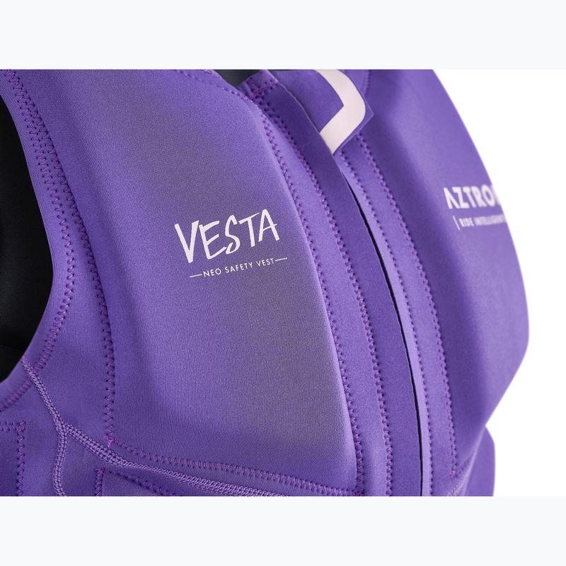 Dámská bezpečnostní vesta Aztron Vesta Neoprene purple 3