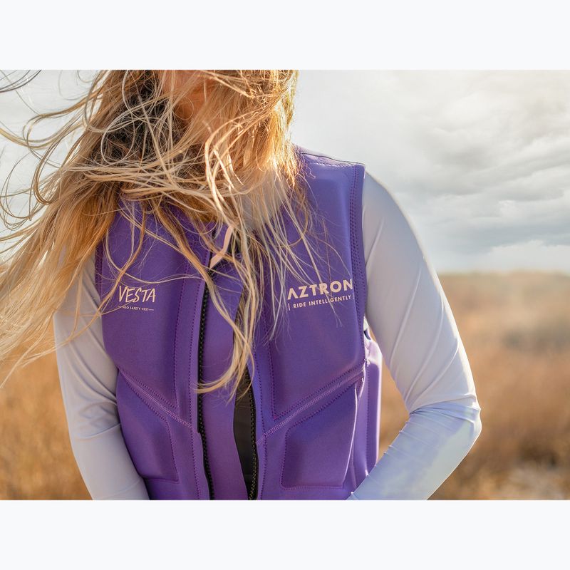 Dámská záchranná vesta Aztron Vesta Neoprene fialová 6