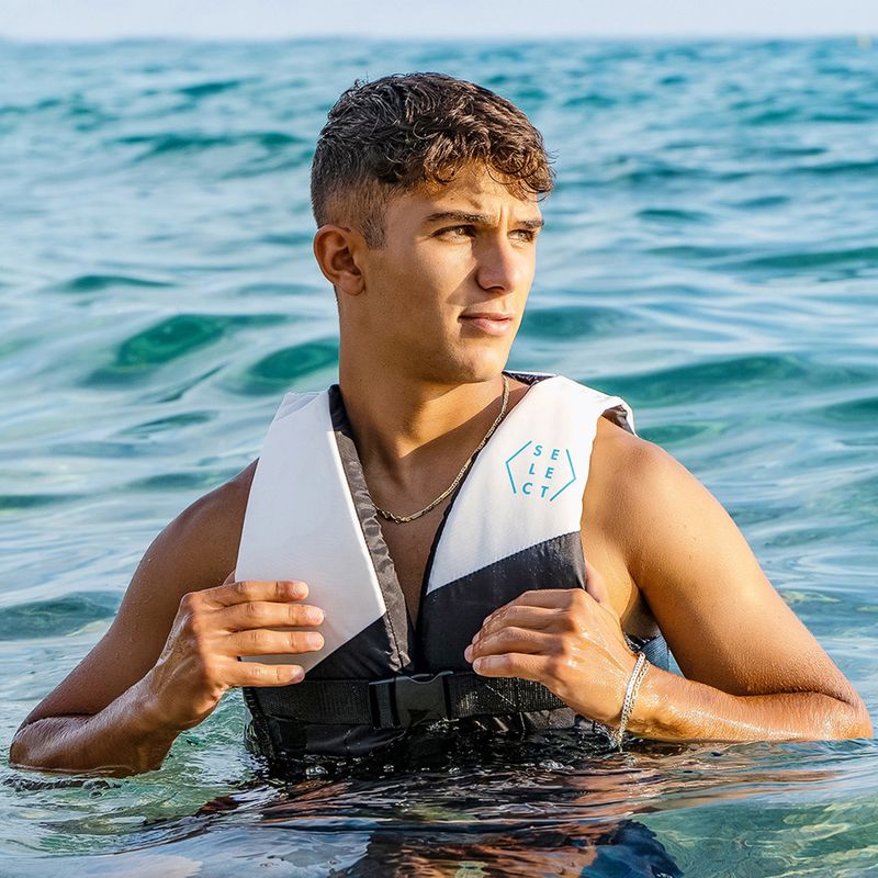 Bezpečnostní vesta Aquatone Select černá/bílá 8