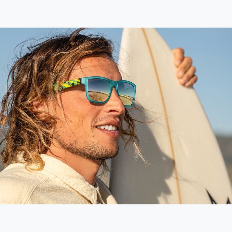 Sluneční brýle Aztron Blitz green/teal/blacktortoise/polarized silver blue mirror/grey 8