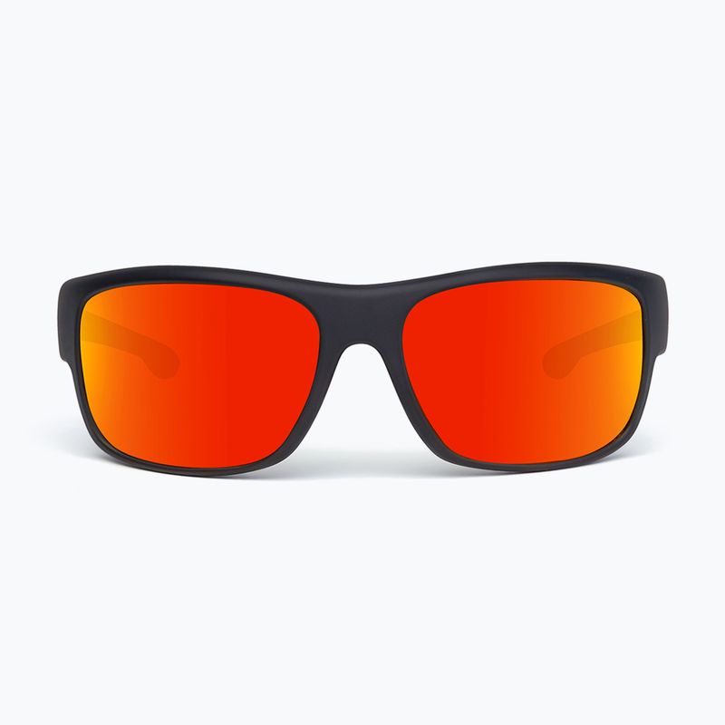 Sluneční brýle Aztron Avatar-X2 matt black/gloss blue/polarized sahara red mirror/brown 2