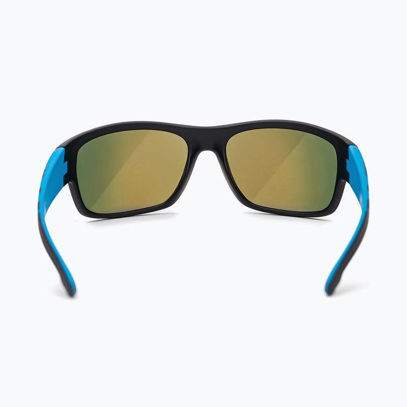 Sluneční brýle Aztron Avatar-X2 matt black/gloss blue/polarized sahara red mirror/brown 3