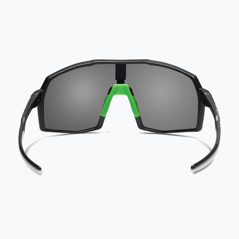 Sluneční brýle Aztron Thunder metalblack/white/polarizedgreen/twilightmirr/grey 3