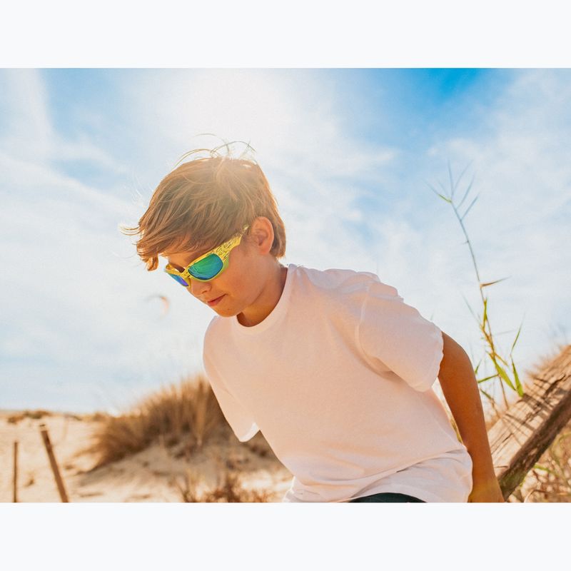Dětské sluneční brýle Aztron Shine spark lime/wayve/polarized green/yellow mir/grey 6