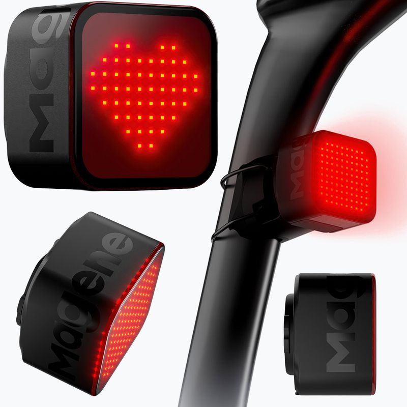 Zadní cyklistické světlo Magene L308 Seatpost 8