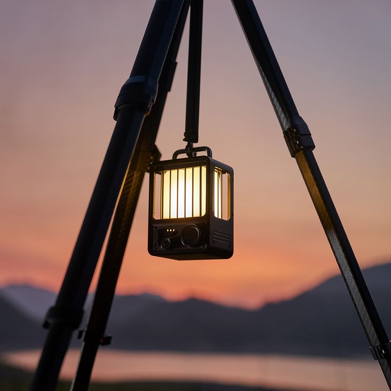 Turistická lampa Flextail Villa green 12