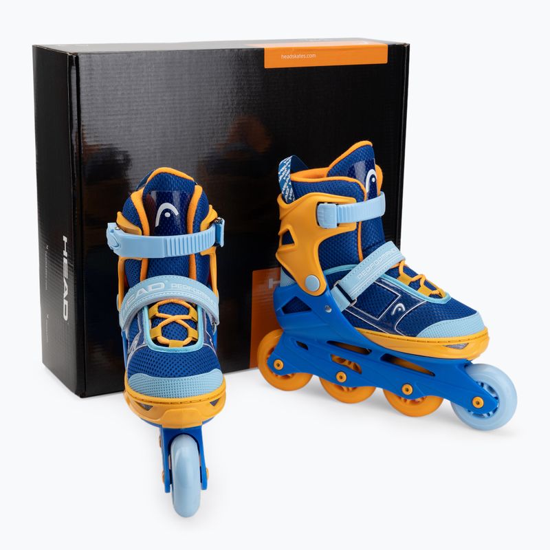 Dětské kolečkové brusle Head K1 blue 17