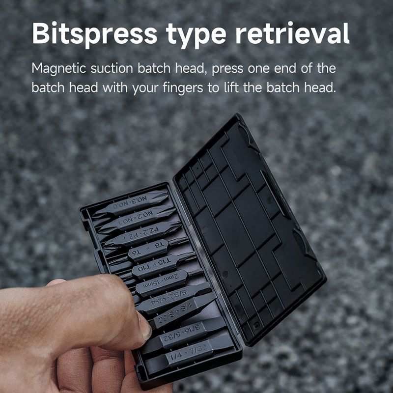 Sada bitů Nextool Bit Kit AS1 black 3