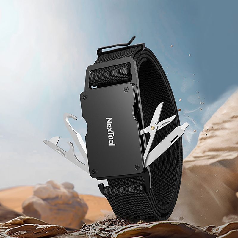 Opasek na kalhoty Nextool Multifunctional P50 czarny 6