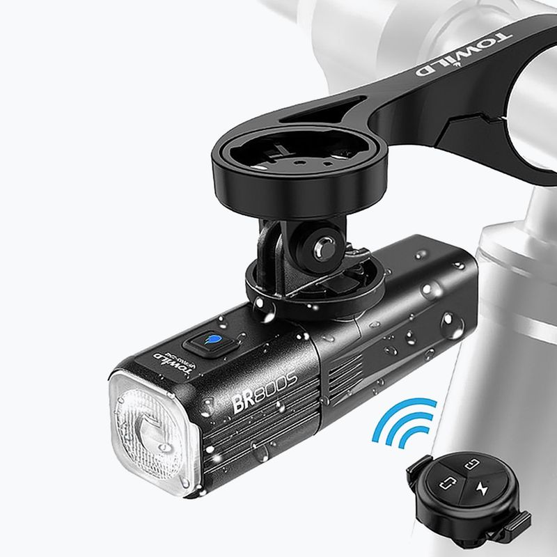 Přední světlo na kolo Towild BR800S black 3