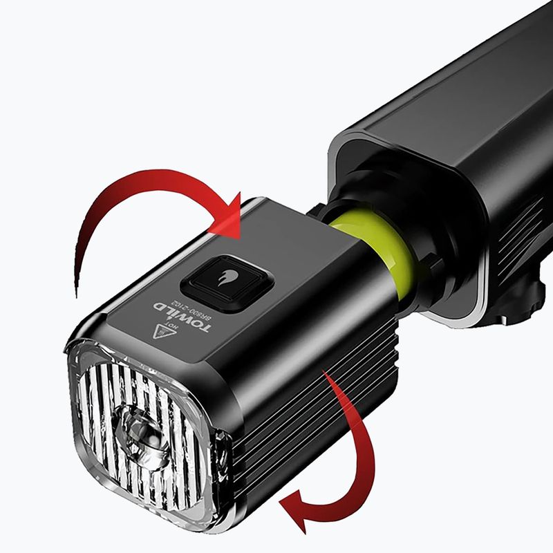 Přední světlo na kolo Towild BR800S black 4