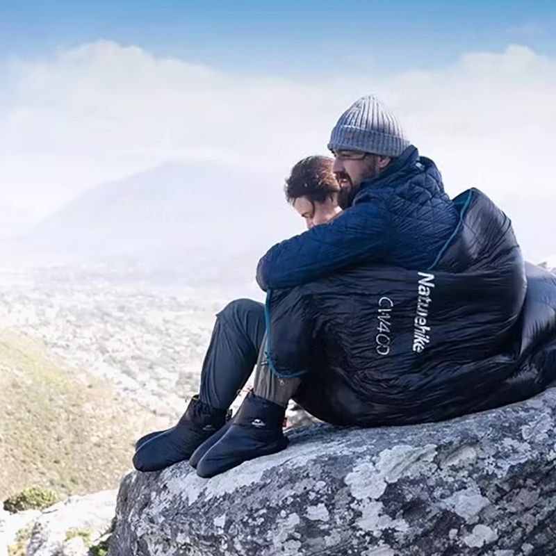 Zateplené kotníkové boty Naturehike Duck Down black 3