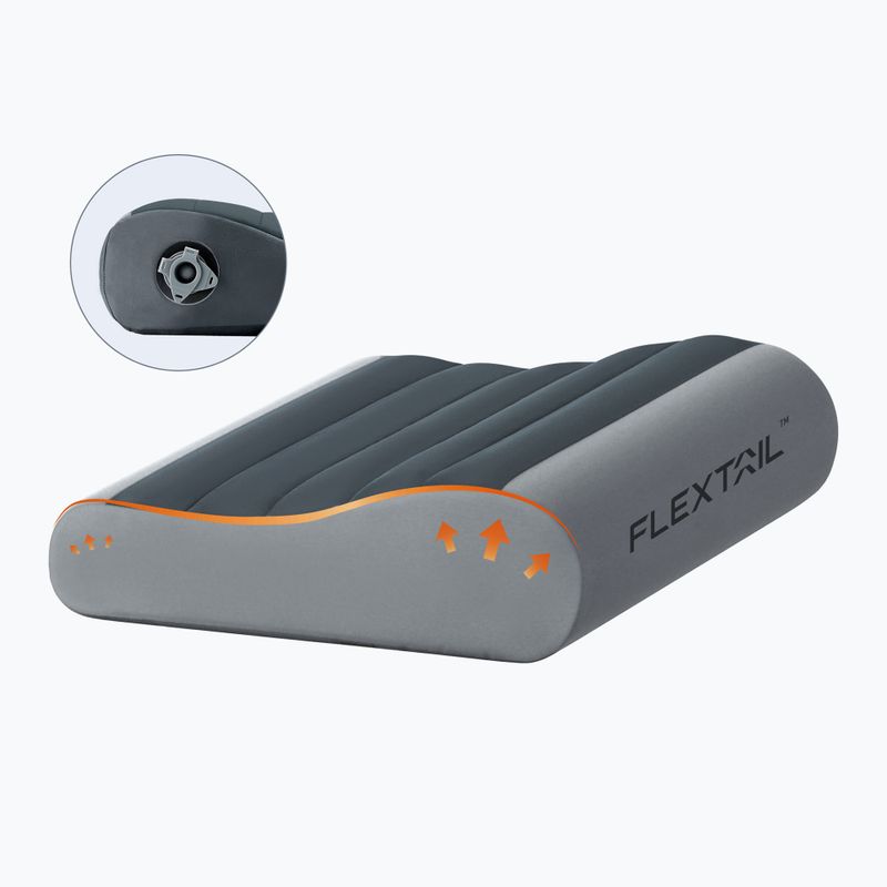Cestovní polštářek FLEXTAIL Zero Pillowse grey 2