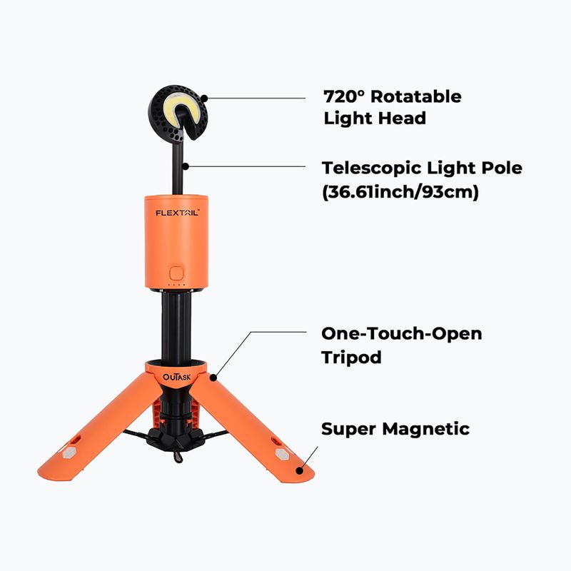 Svítilna FLEXTAIL Evo orange 4