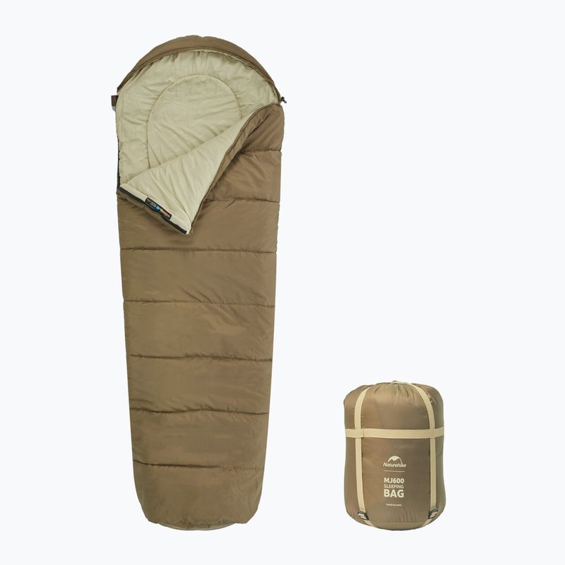 Spacák Naturehike MJ300 Mummy dark brown