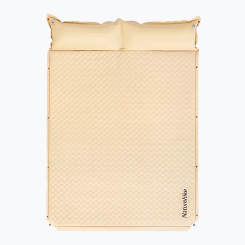 Samonafukovací podložka Naturehike Automatic Inflatable Cushion With Pillow cream
