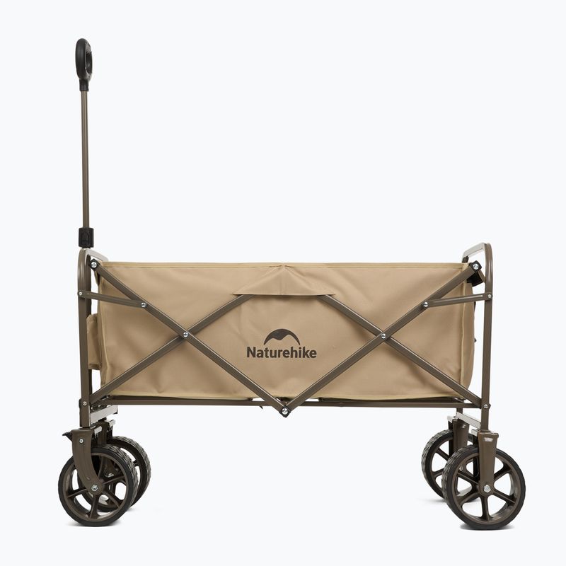 Transportní vozík Naturehike Light With Brakes linen brown 2