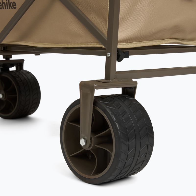 Transportní vozík Naturehike Light With Brakes linen brown 7