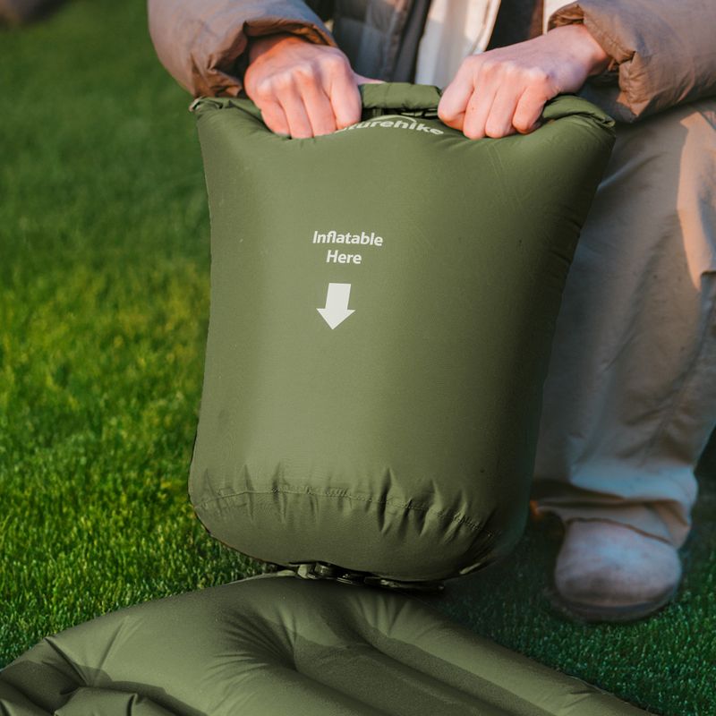 Nafukovací matrace Naturehike Double FC01 army green 7