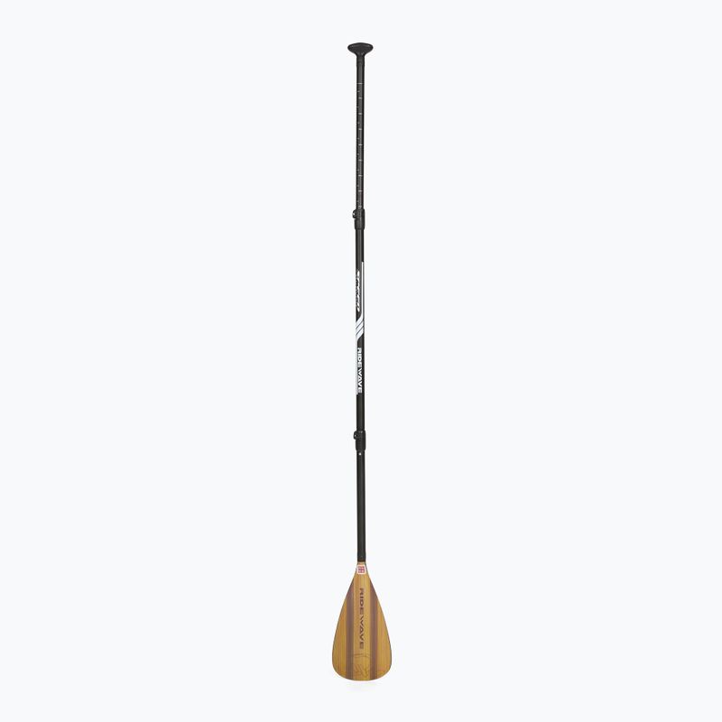 Pádlo SUP 3-dílné RIDEWAVE Kun Bamboo