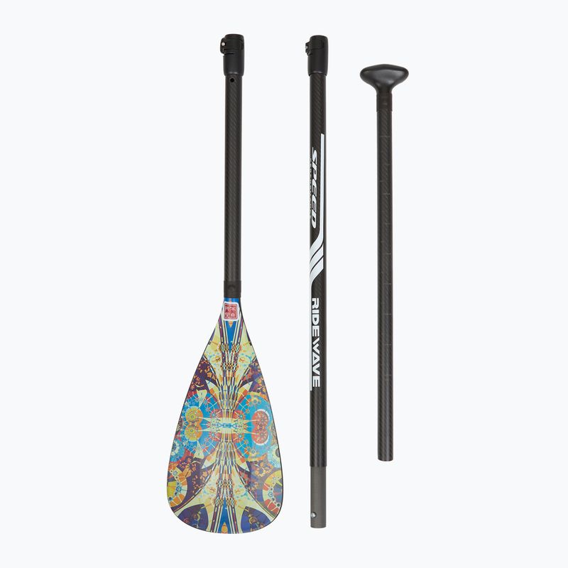 Pádlo SUP 3-dílné RIDEWAVE Conquerbrace 3