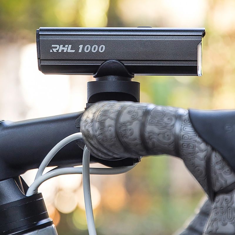 Přední cyklistické světlo Rockbros 24610002001 Front Light 1000 Lumen black 11