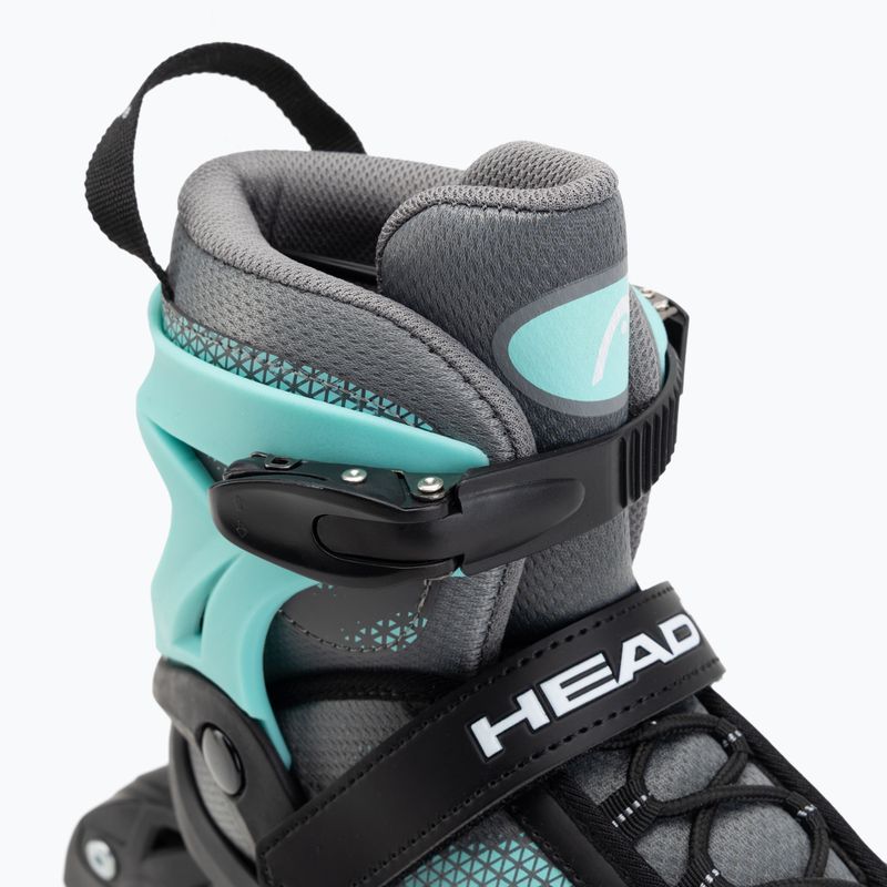 Dětské kolečkové brusle HEAD Galaxy 2w1 turquoise 13