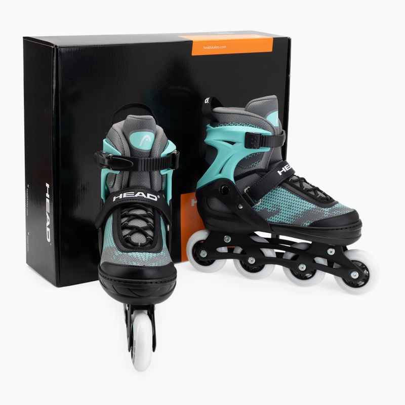 Dětské kolečkové brusle HEAD Galaxy 2w1 turquoise 18