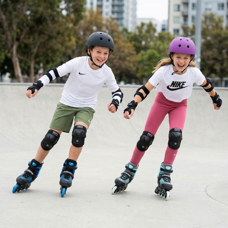 Dětské kolečkové brusle HEAD Galaxy 2w1 blue 4